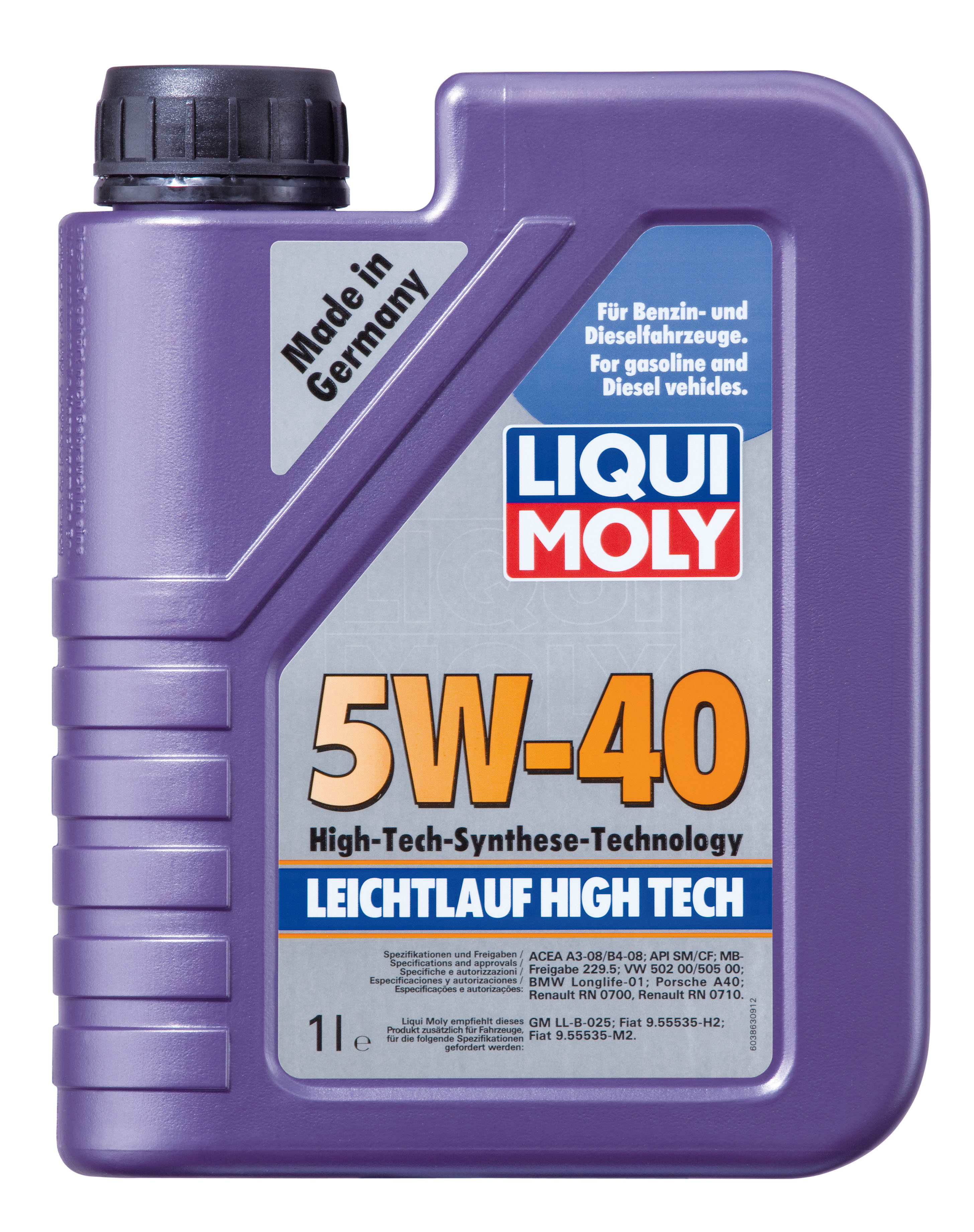 Масло ликви моли дизель. Liqui Moly Synthoil High Tech 5w-40. Liqui Moly Diesel Synthoil 5w-40. Liqui Moly Leichtlauf High Tech 5w-40 1л. Liqui Moly 5w30.